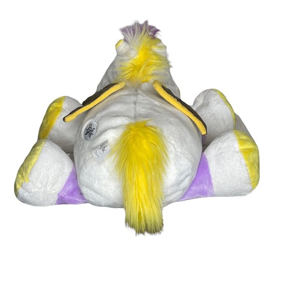 Stuffies Plush Wonderella the Pegasus 7 Hidden Pockets Supersized - Picture 4 of 9